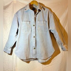 GAP Corduroy button down shirt shacket